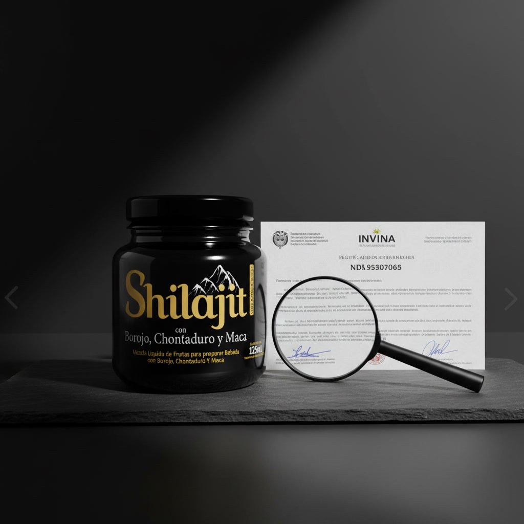 Shilajit Original Con Invima